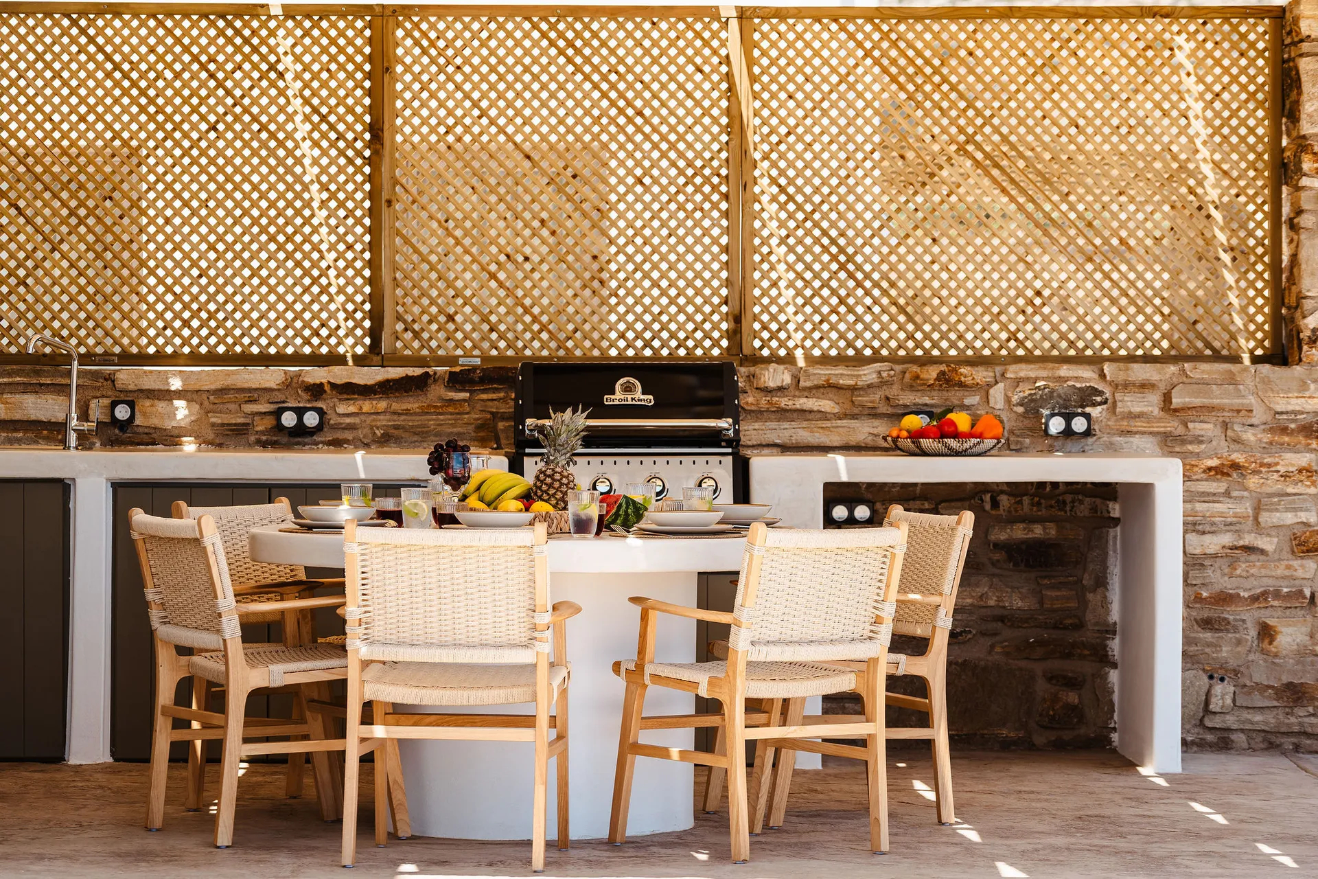 Food & Drinks 3, Thalelion 3 bedroom Villa private pool and Jacuzzi, South Aegean