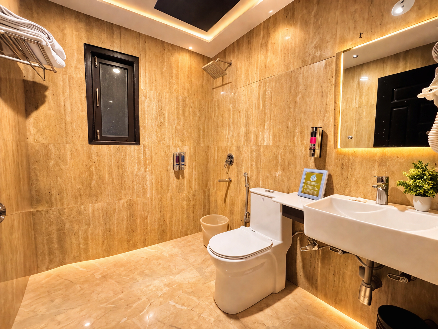 Bathroom 5, Aachman Nature Valley Resort, Shimla