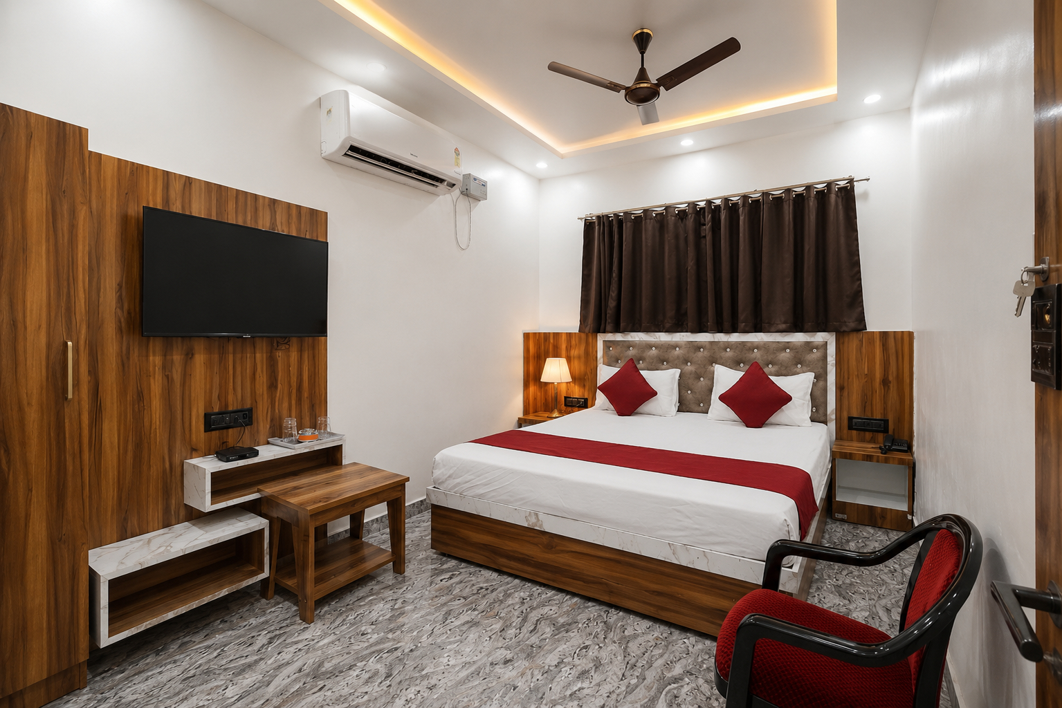 Bedroom 4, Hotel Devansh Inn, Deoghar
