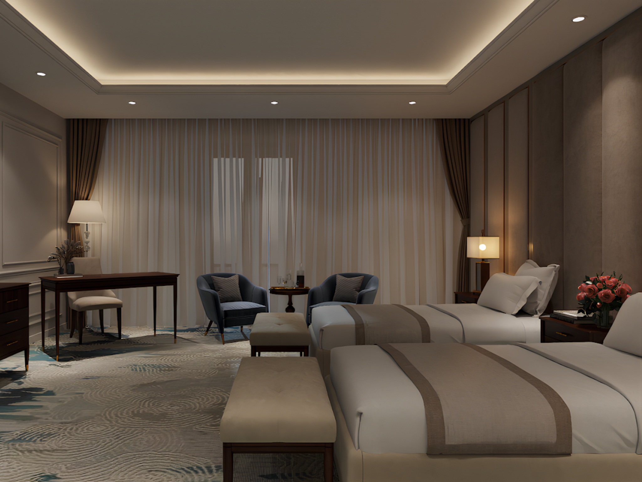 Bedroom 3, Khách sạn SEDONA Việt Yên, Việt Yên