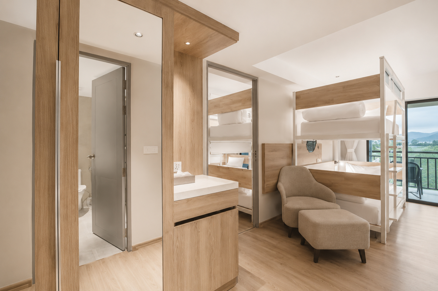 Bedroom 3, Zostel Phuket, Patong Beach, Phuket Island