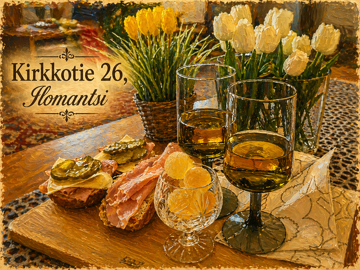 Food & Drinks 4, Carelian Pearl - house in Ilomantsi, Eastern Finland, North Karelia