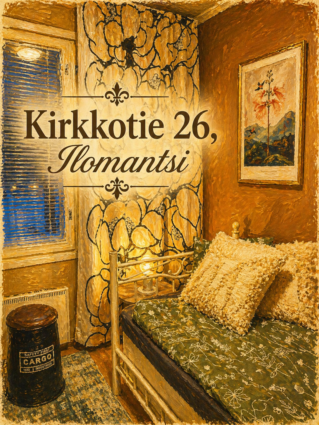 Bedroom 2, Carelian Pearl - house in Ilomantsi, Eastern Finland, North Karelia