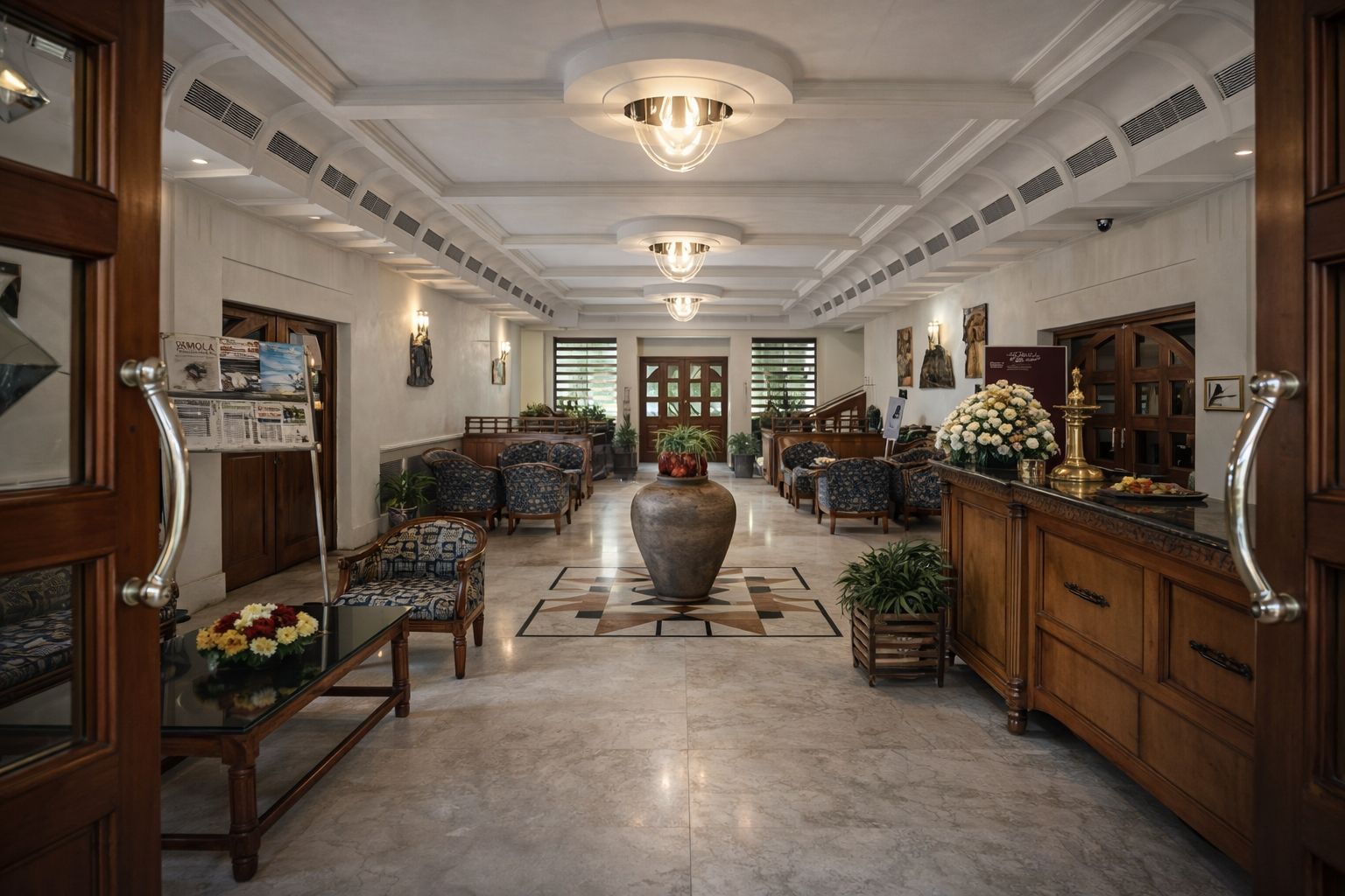 Public Area, Quality Airport Hotel, Ernakulam