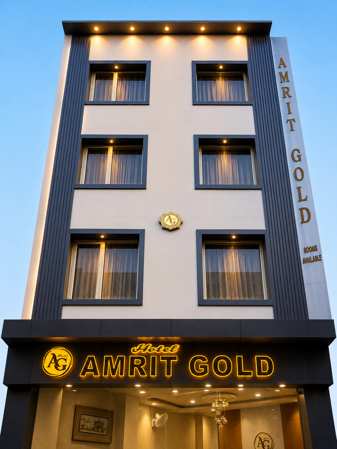 Exterior view, Hotel Amrit Gold, Amritsar