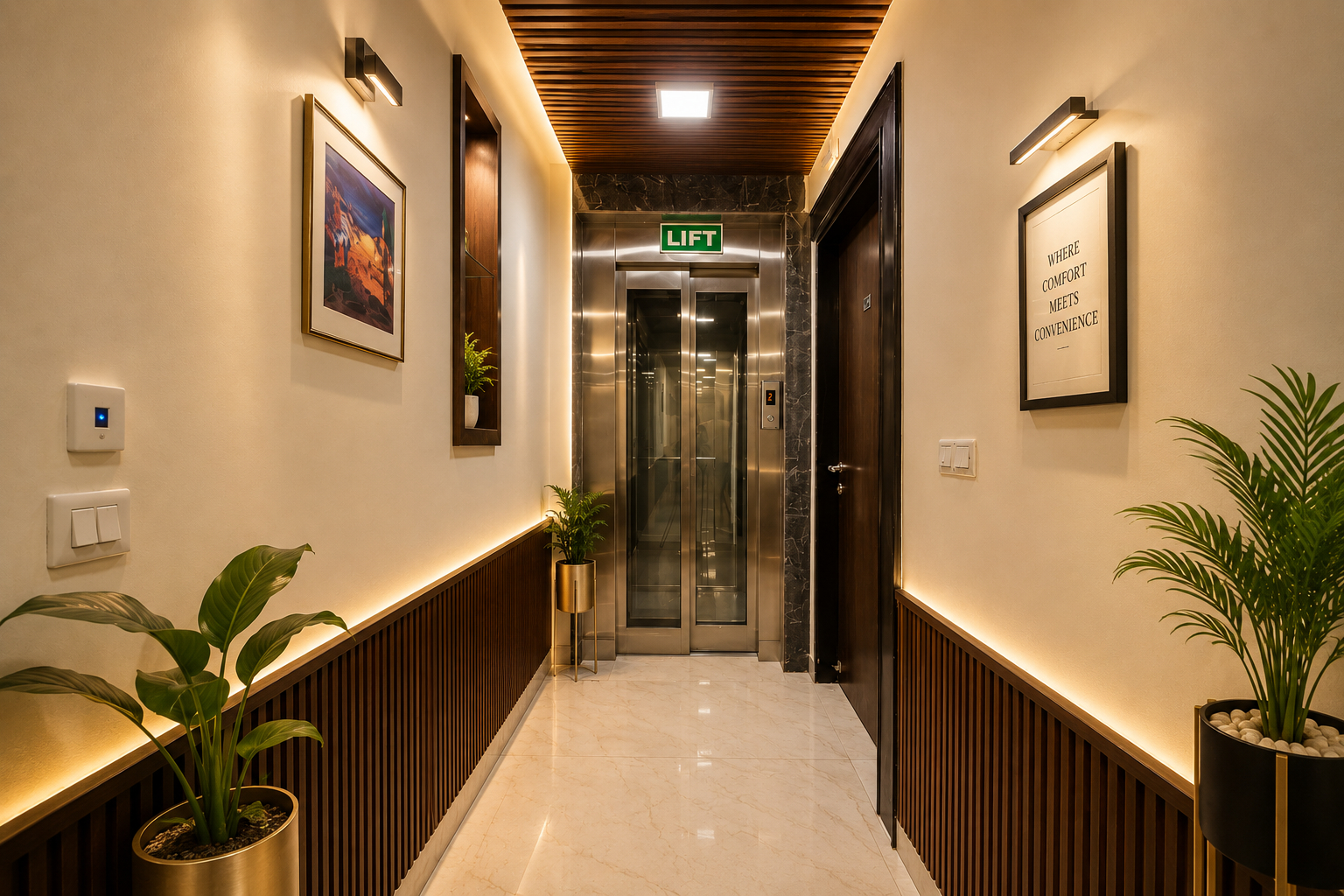 Public Area 3, Hotel Amar Inn, Delhi