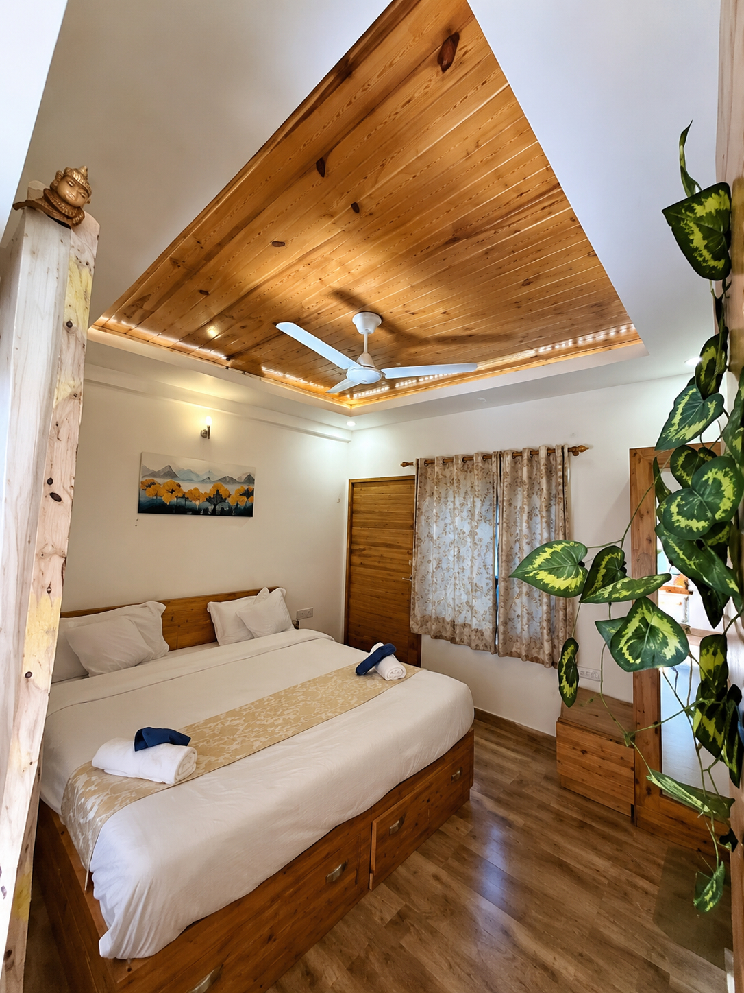 Bedroom 3, The Rudraksha Villa, Nainital