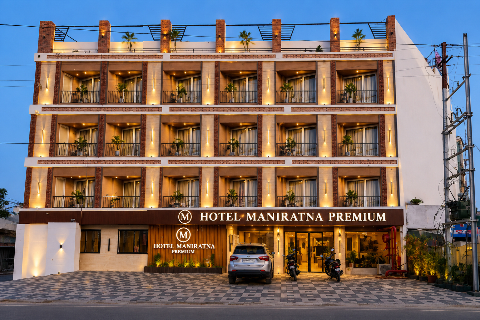 Exterior view 5, Hotel Maniratna Premium, Indore