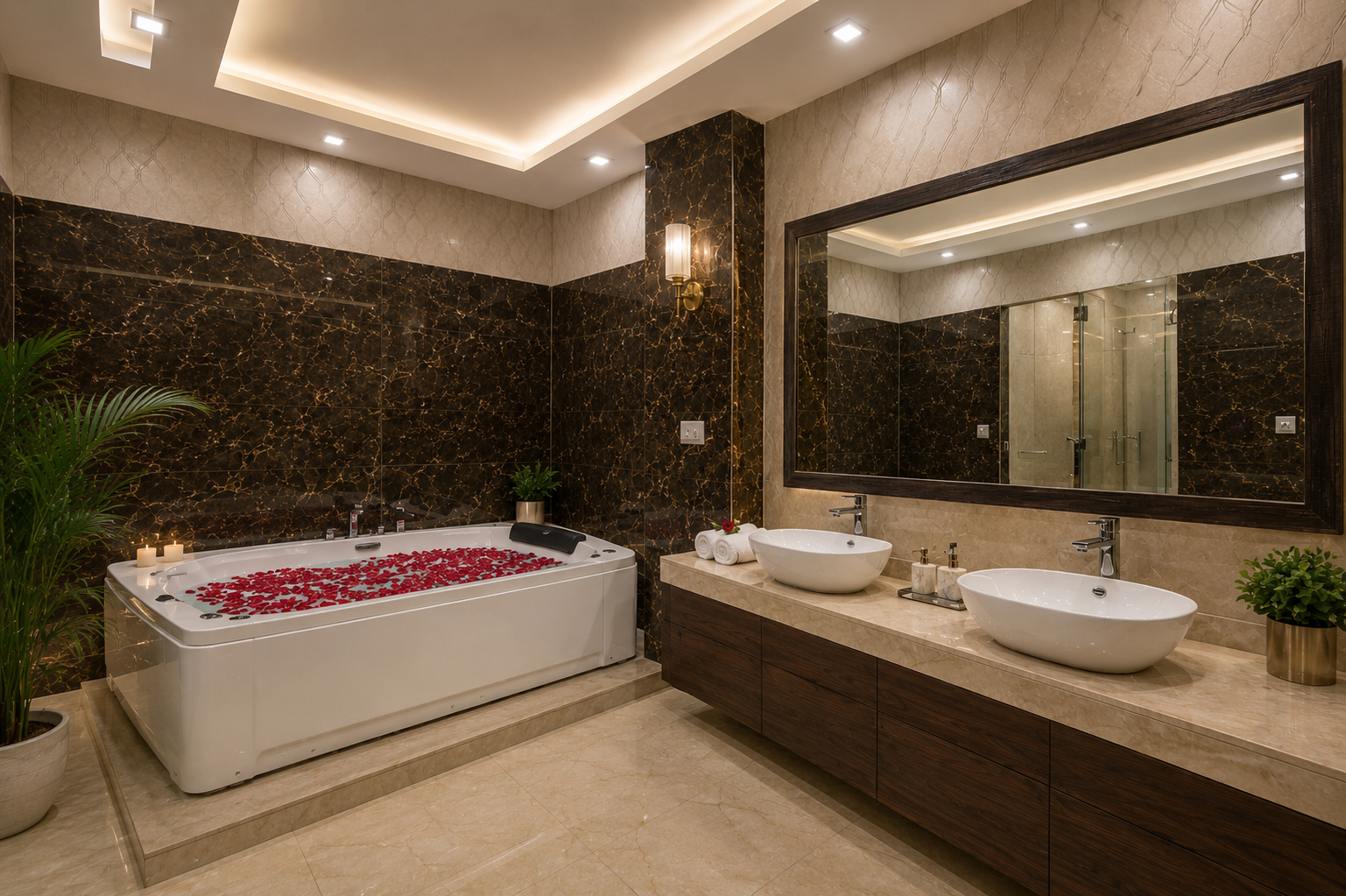 Bathtub 5, Hotel Prithvi Palace With Airport Transfer, Delhi