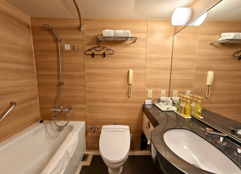 Bathroom 3, Air Terminal Hotel, Chitose