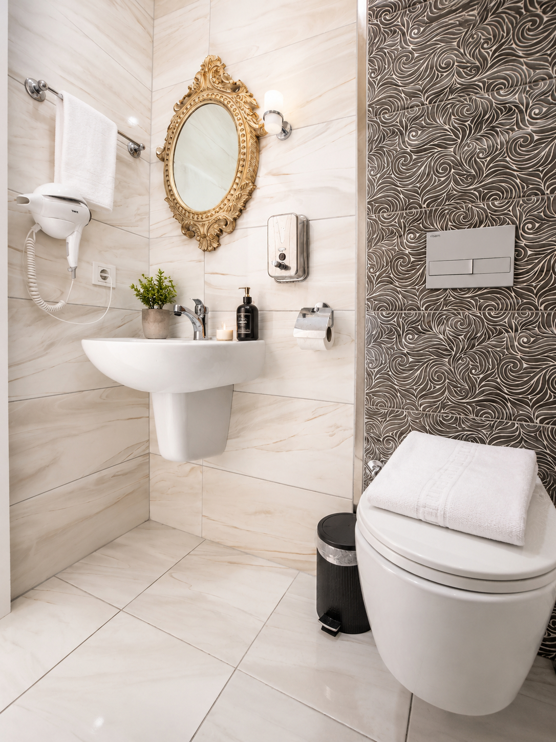 Bathroom 4, Yaman Life Hotel, Alanya