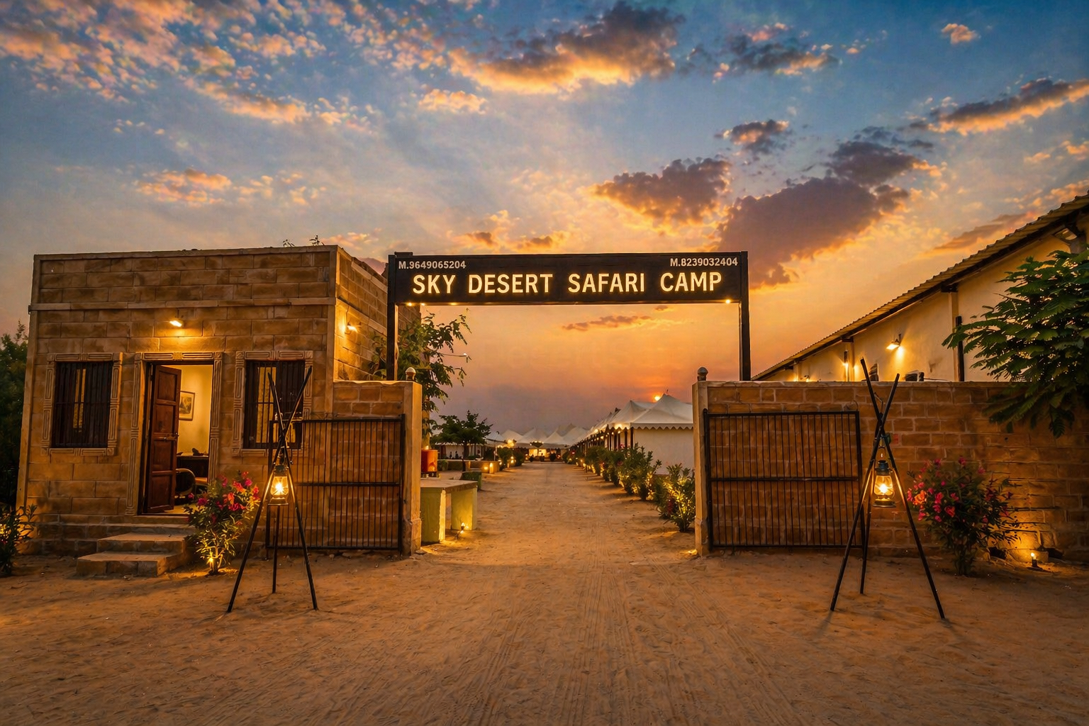 Exterior & Views 1, Sky Desert Safari Camp Jaisalmer, Jaisalmer