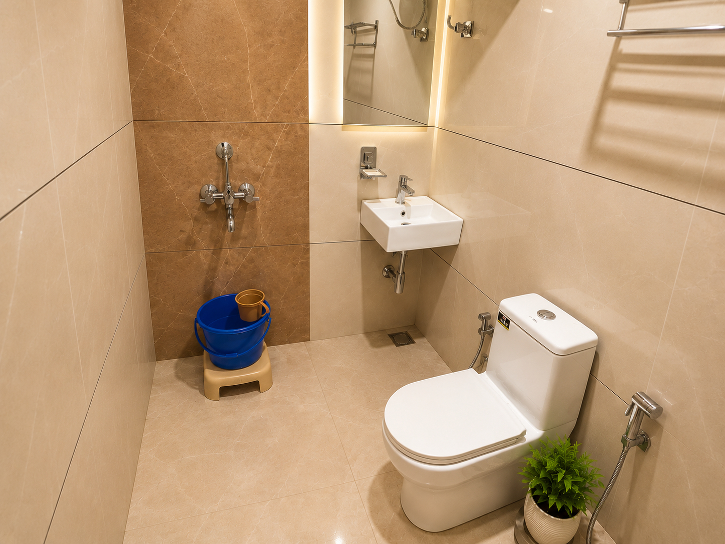 Bathroom 4, The Royal Barbariq Hotel, Sikar