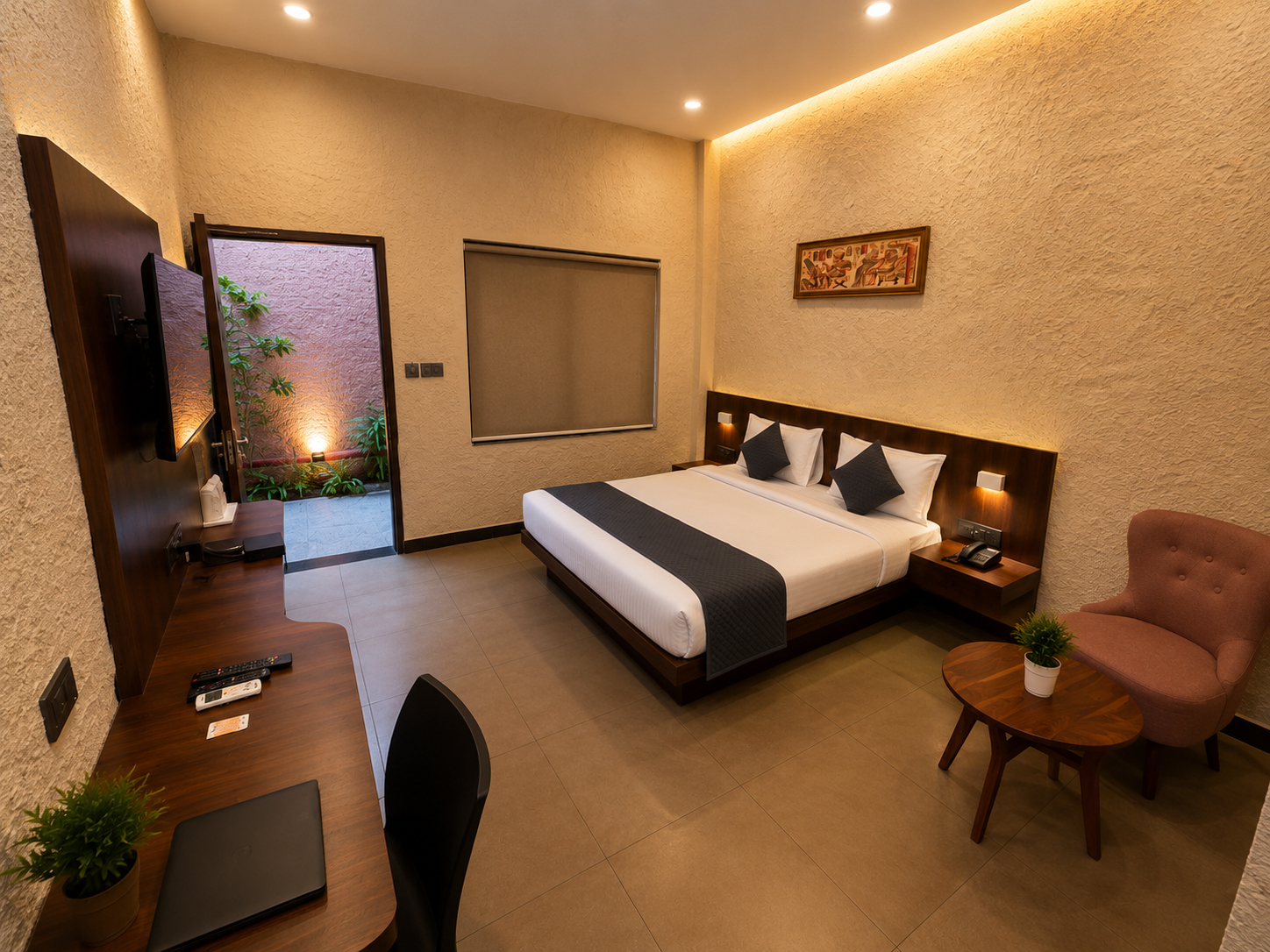 Bedroom, Hotel Navtara, Jaipur