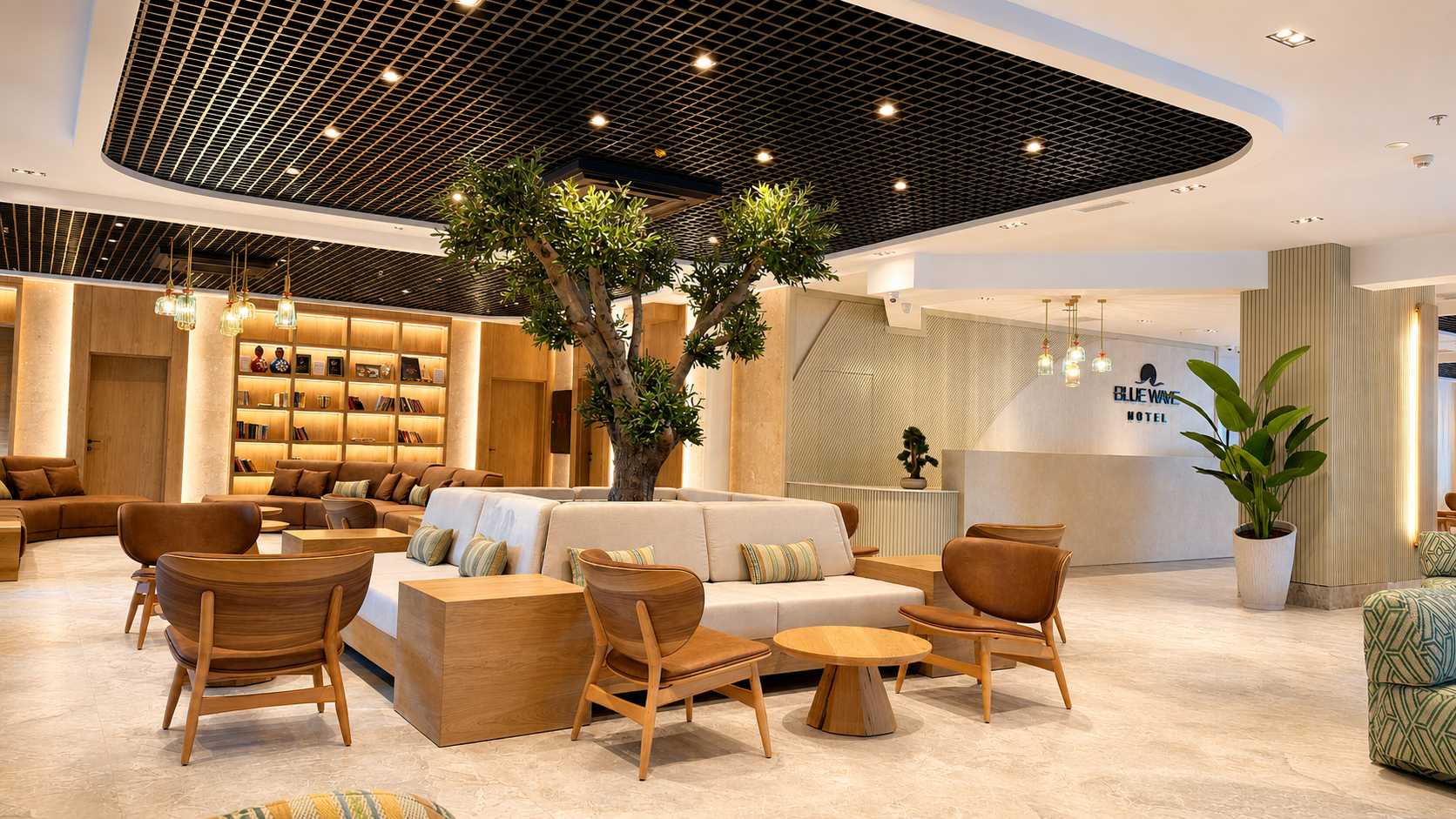 Public Area, Blue Wave Suite Hotel - All Inclusive, Alanya