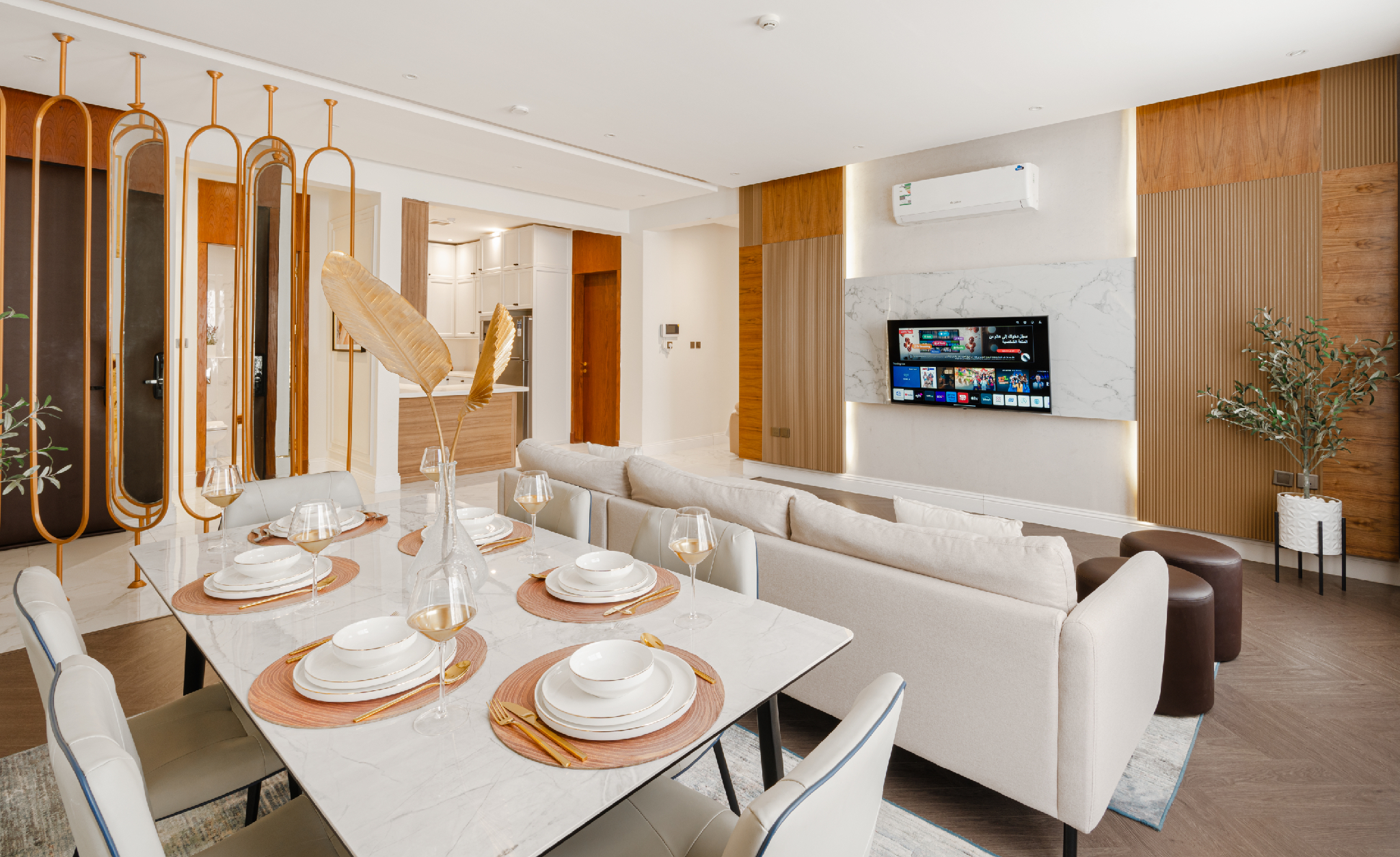 2, Luxurious 2-bedroom Flat With Relaxation Space, Riyadh