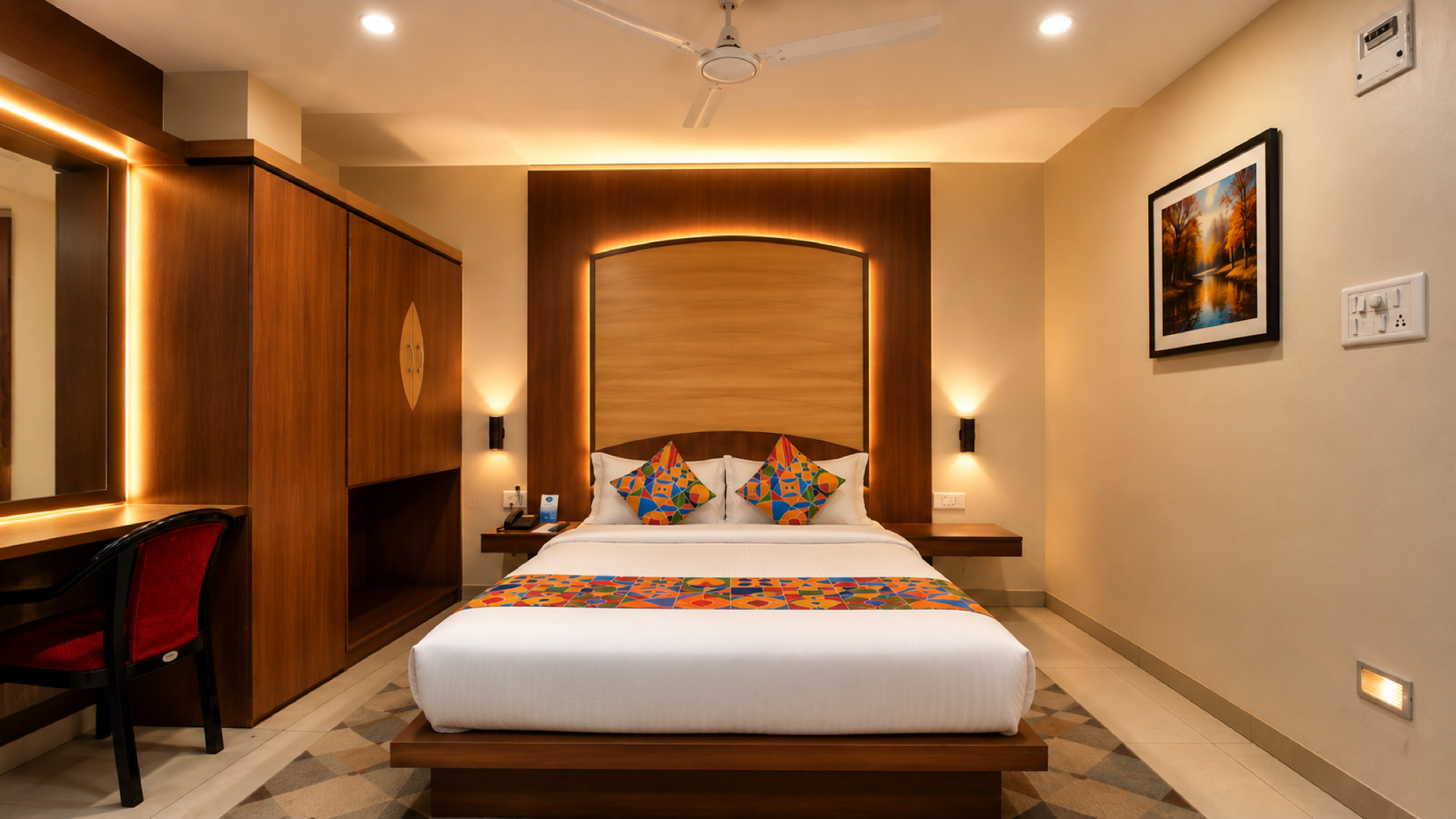Bedroom 3, Hotel Park Resort Bhubaneswar , Khordha