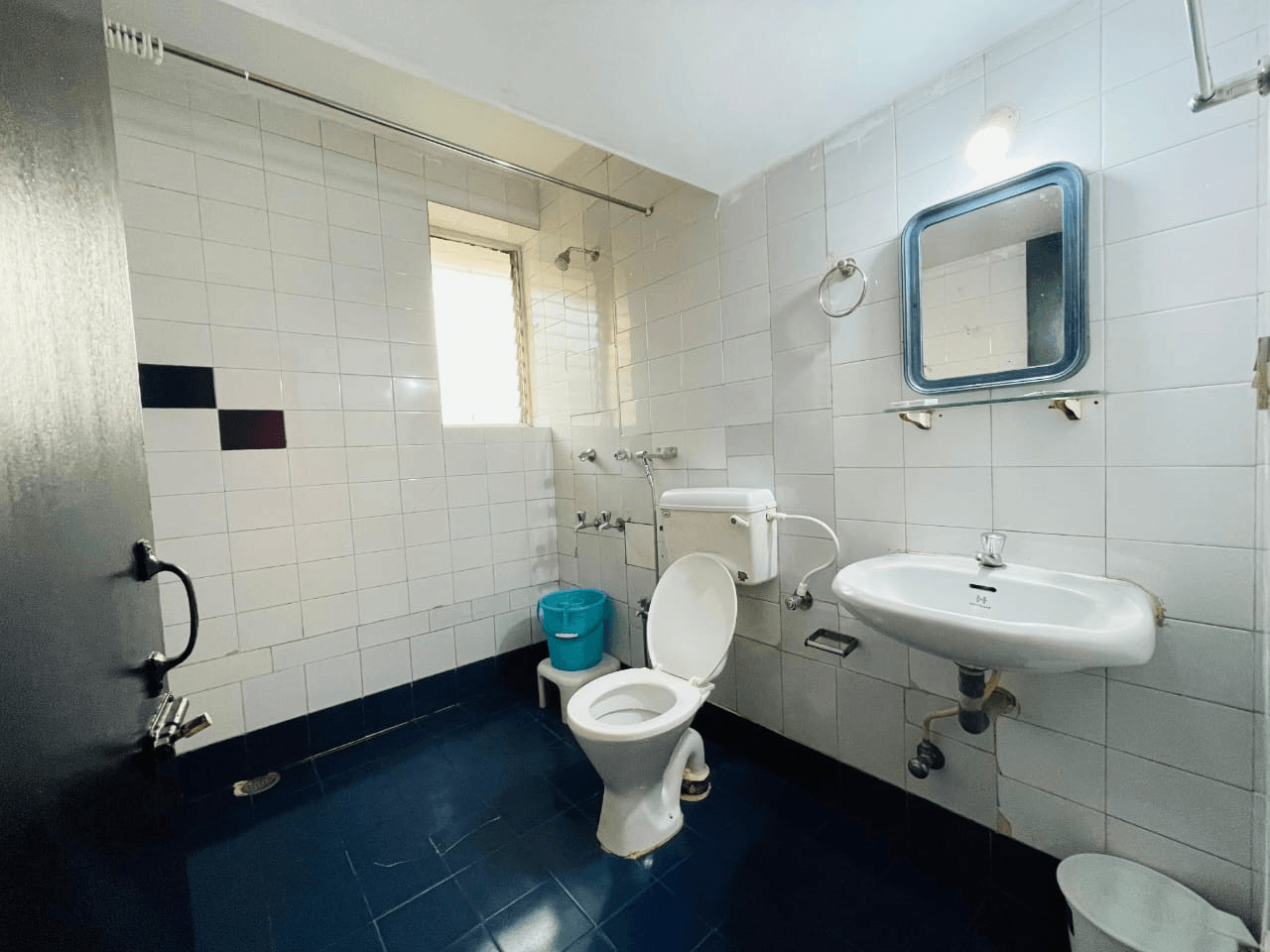 Bathroom, Welkin Stays | AC Apartment with Kitchen & Pool near Calangute Beach, North Goa