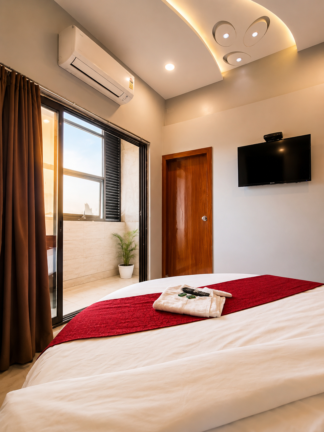Bedroom 3, Hotel Seven Hills Inn, Mumbai Suburban