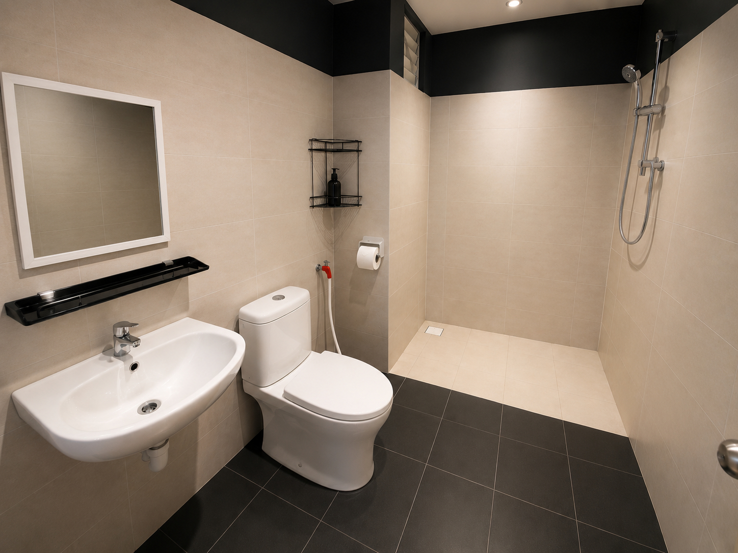 Bathroom, Cozy Austin Studio @ Akademik Suite, Johor Bahru