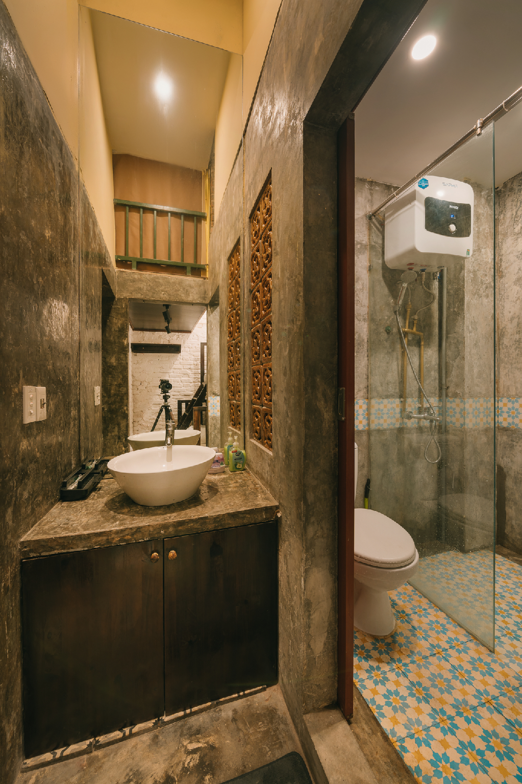 Bathroom, A precious old Vietnamese house in the heart Hanoi, Hoàn Kiếm