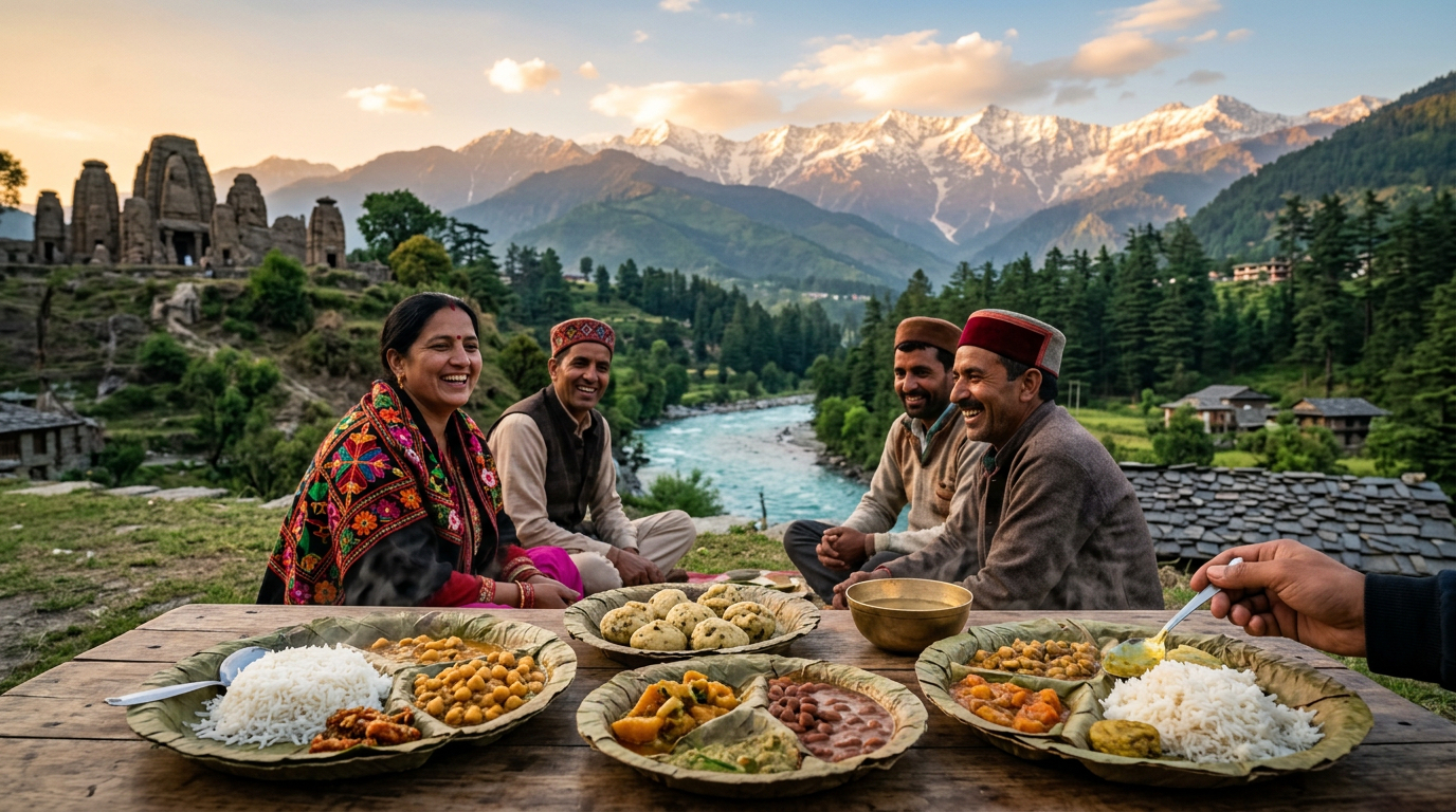 Food & Drinks, Natural Den Homestay, Kangra