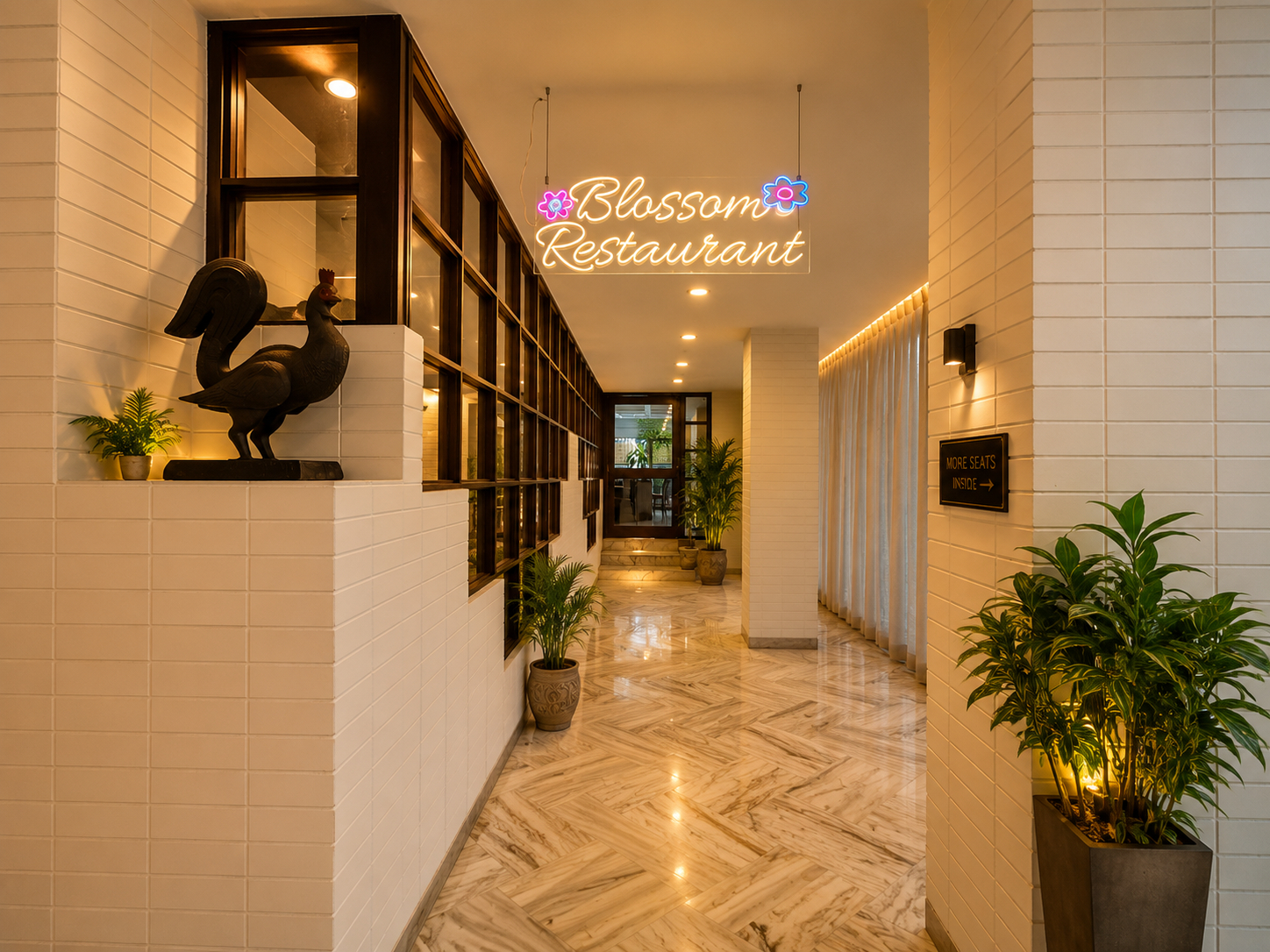 Public Area 2, Hotel Garden, Raigarh