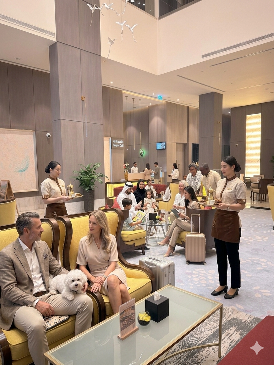 Public Area 4, Khalidia Palace Hotel Dubai, Dubai