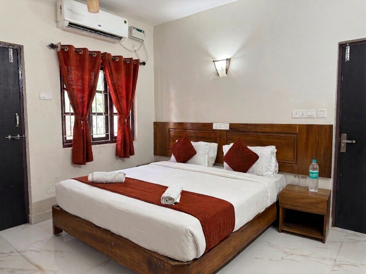 Bedroom 3, White Rose By The Beach, North Goa