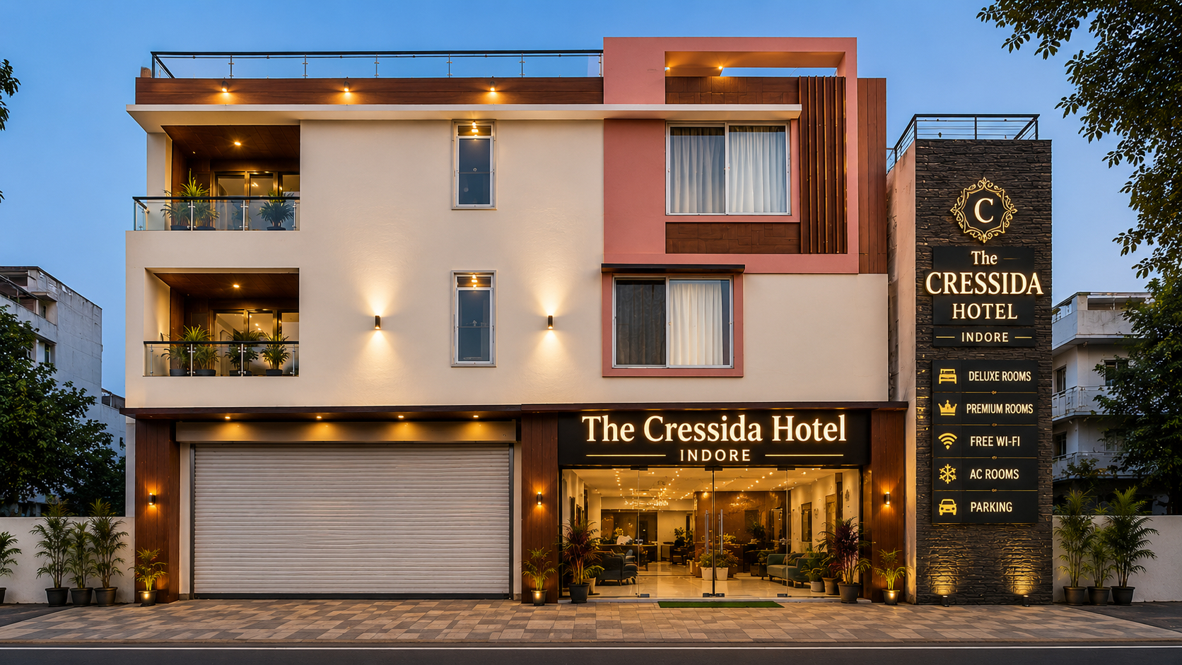 Exterior & Views 2, The Cressida Hotel, Indore