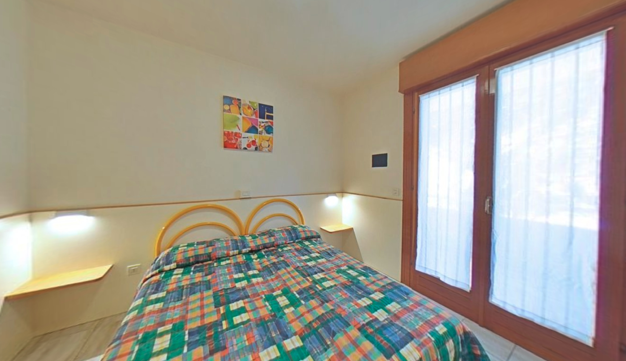 Bedroom 2, Equipped Vacation Home With Balcony, Udine