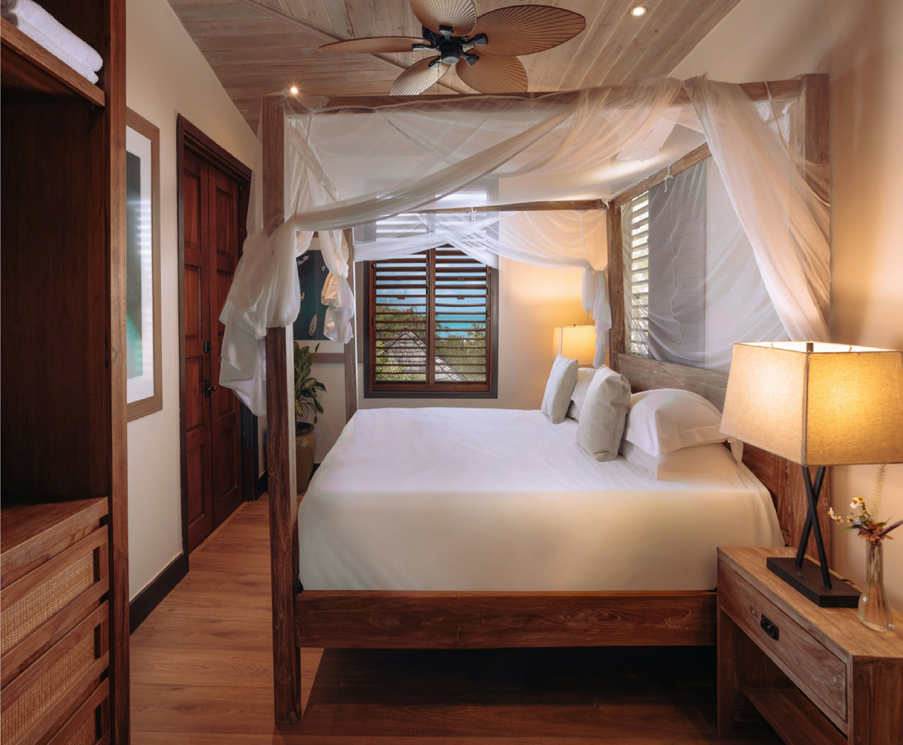 Bedroom 3, Hermitage Bay