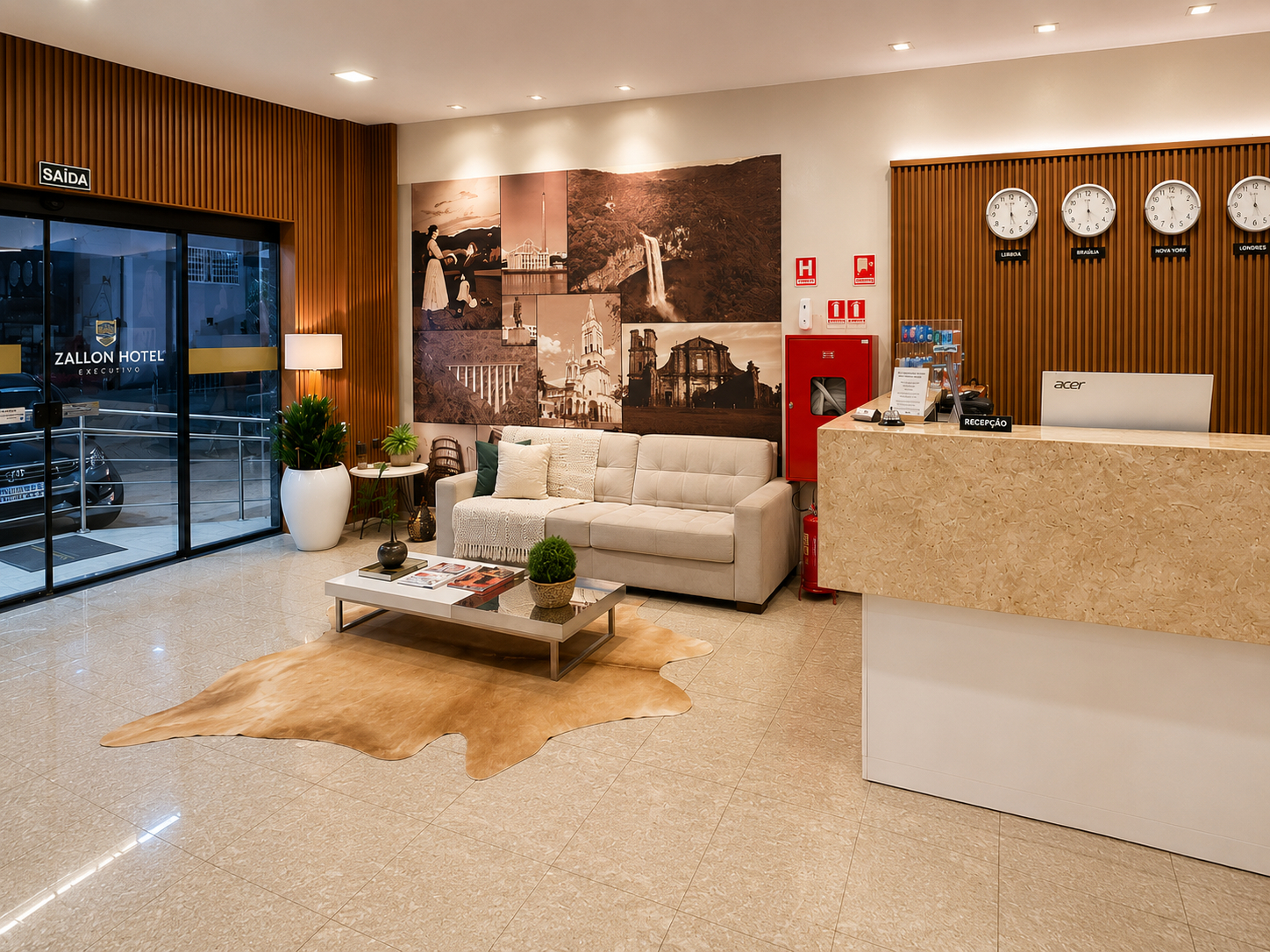 Public Area 2, Zallon Hotel Executivo, Lajedão