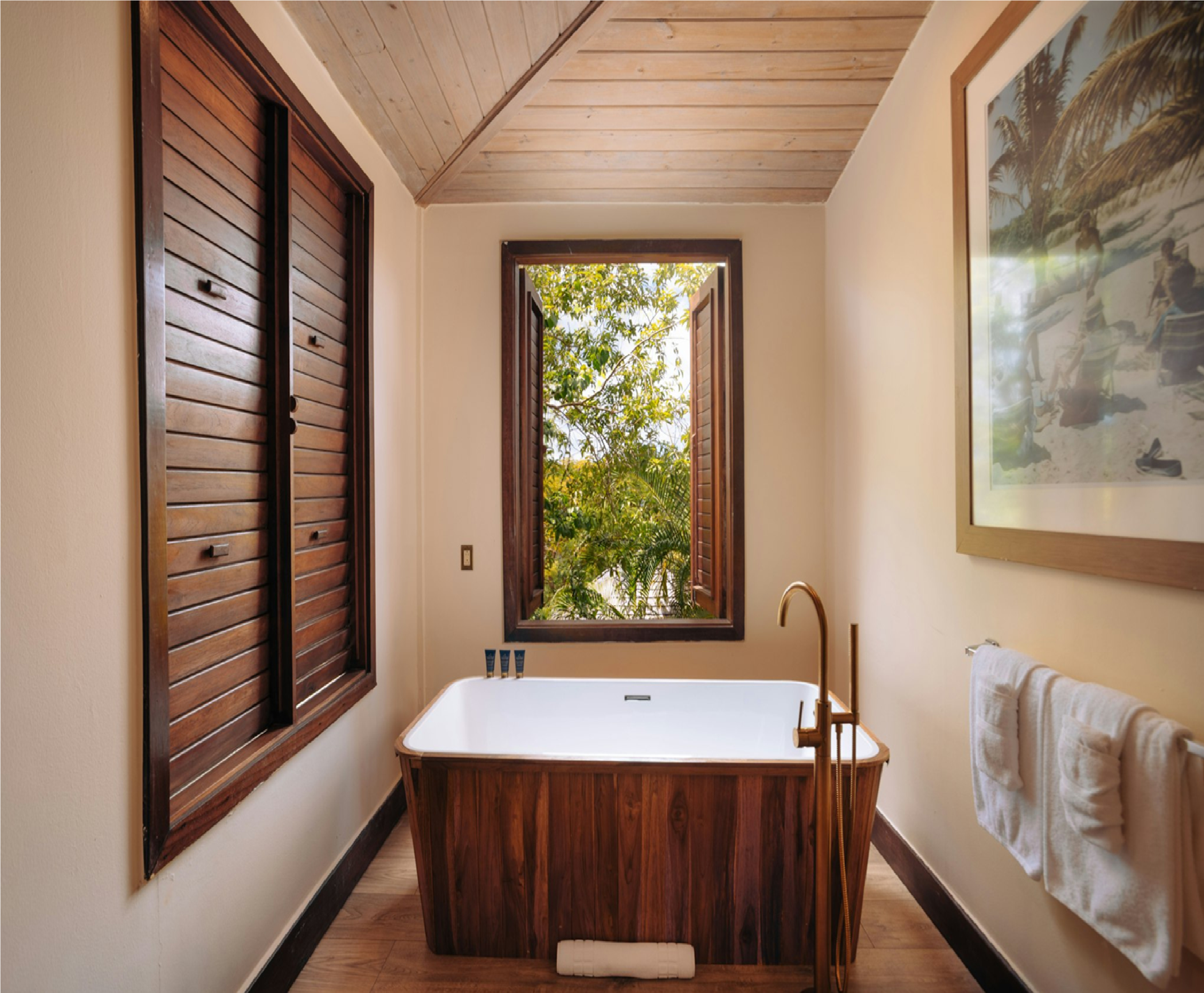 Bathroom, Hermitage Bay