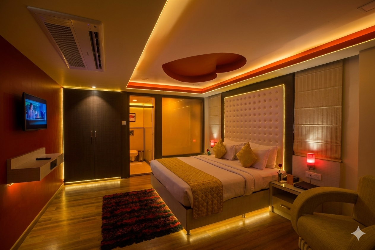 Bedroom 3, Hotel Kapish Smart-Pure Veg, Jaipur