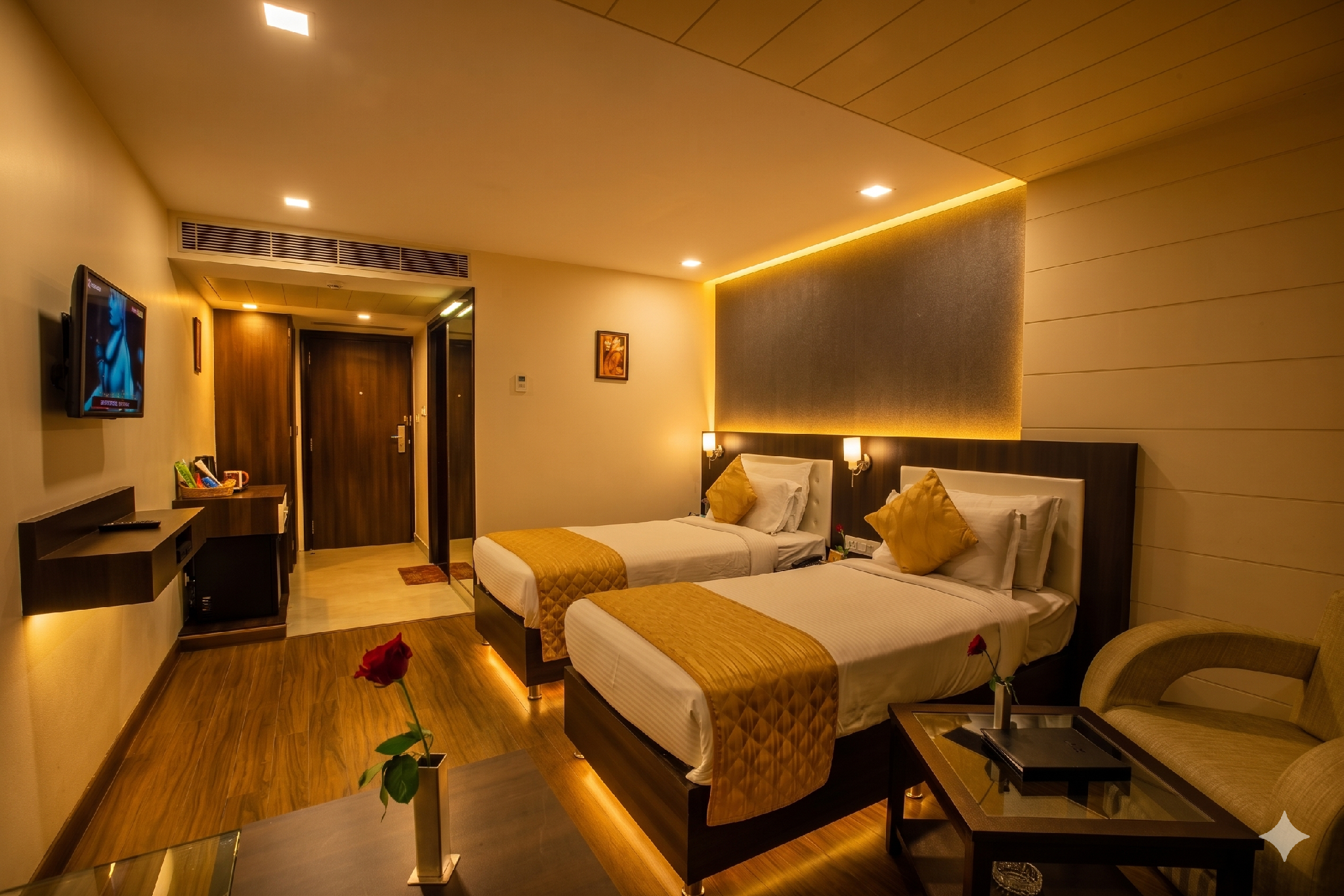 Bedroom 3, Hotel Kapish Smart-Pure Veg, Jaipur
