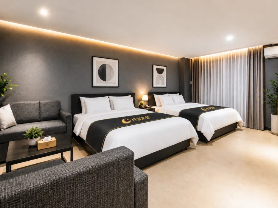 Bedroom 3, Hotel Amor, Hwaseong