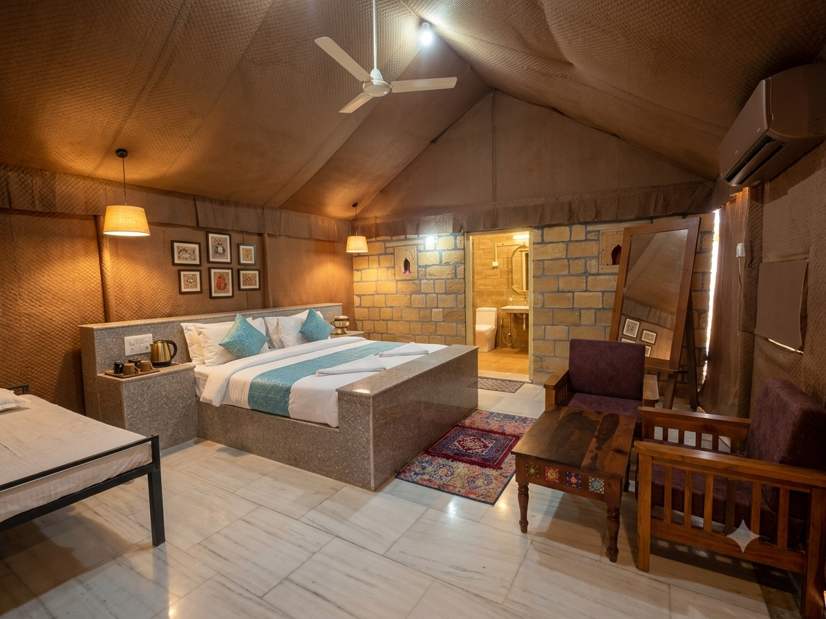 Bedroom 3, Countryside Resort, Jaisalmer