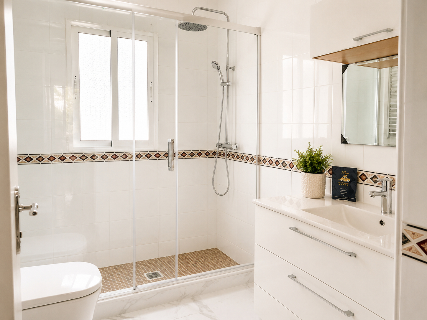 Bathroom 4, Private Pool Villa in El Chaparral, Alicante