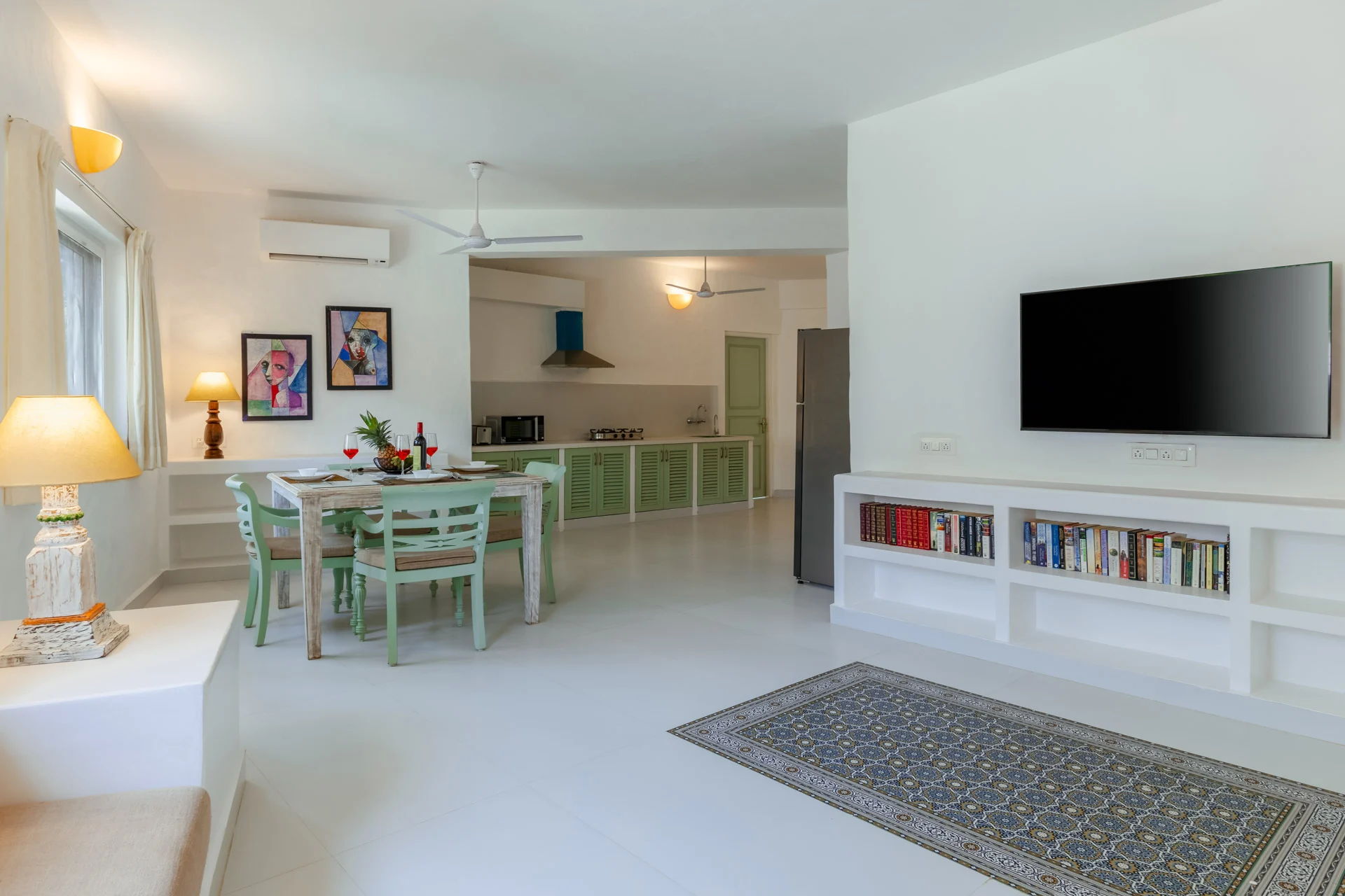 Separate living room 5, Aroha Palms Luxury Apartments, North Goa