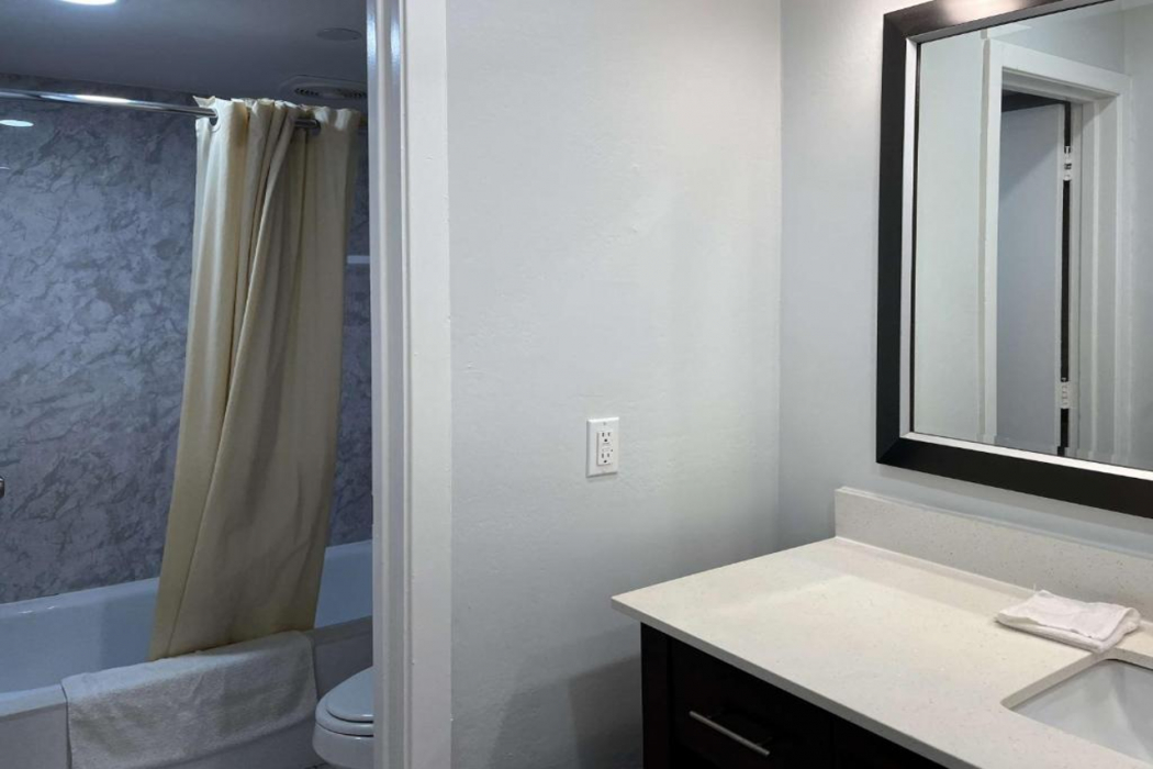 Bathroom, Americas Best Value Inn, Pitt