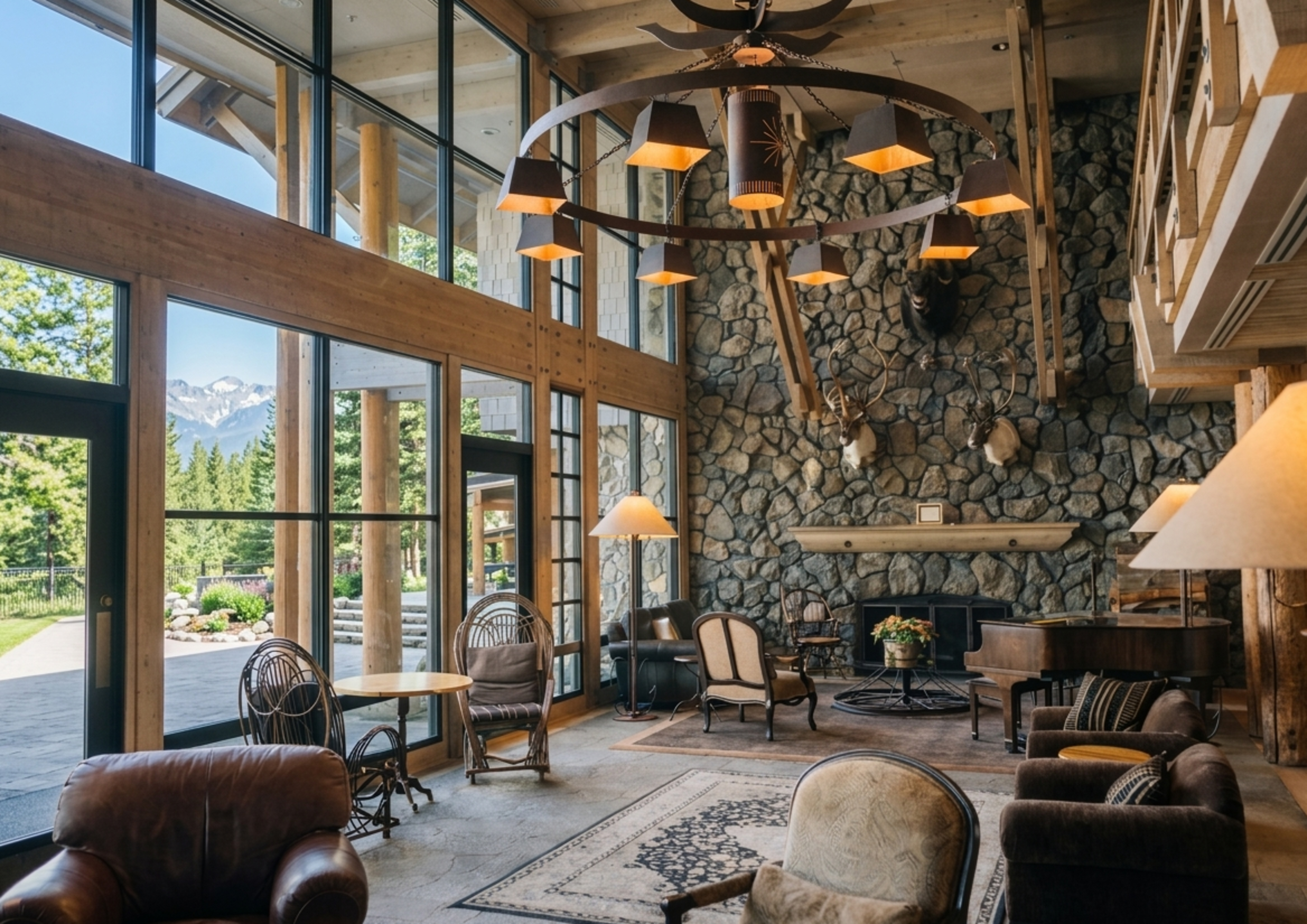 Public Area 4, Sun Mountain Lodge, Okanogan