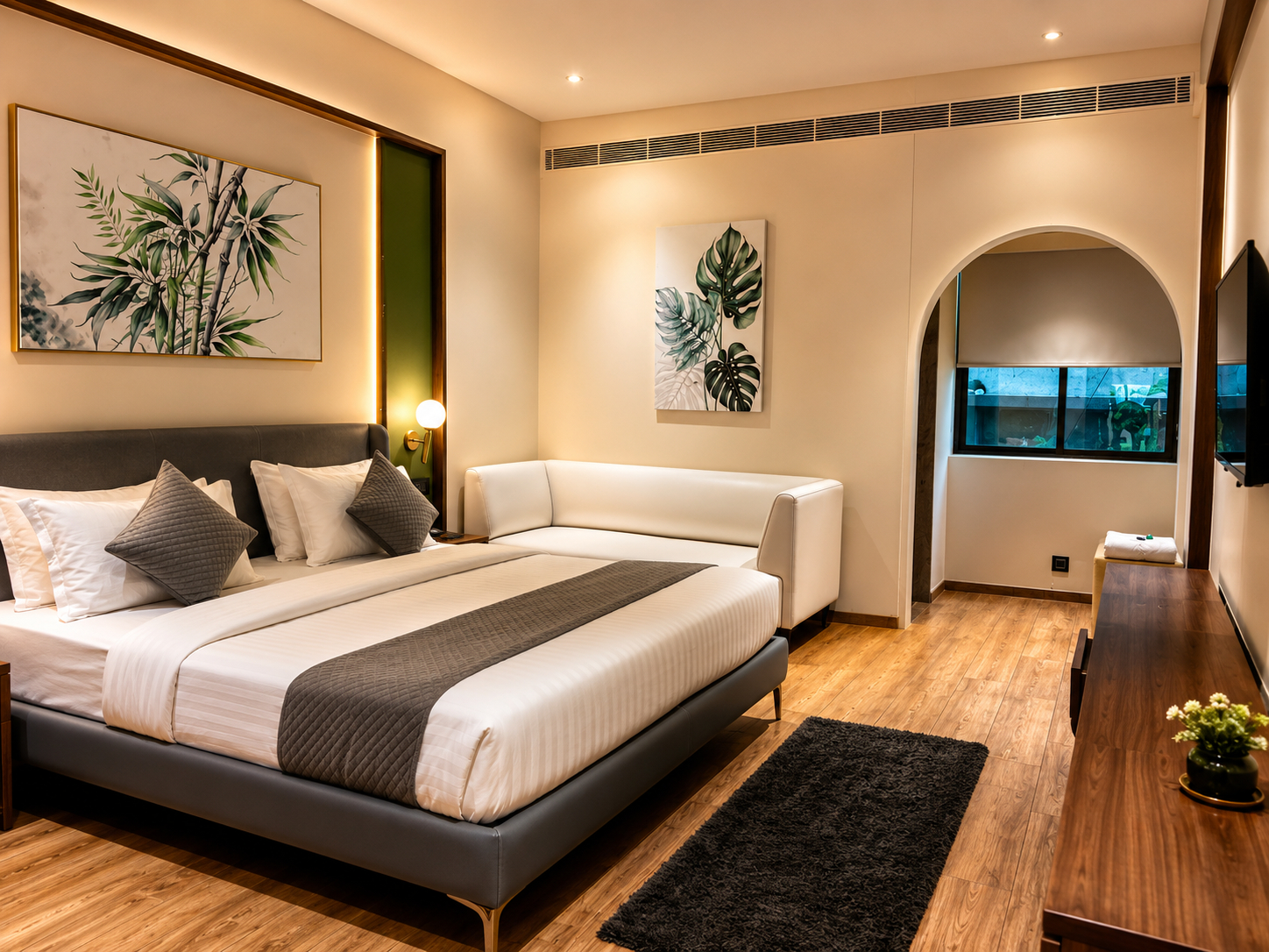 Bedroom 4, Hotel Mantra Residency, Aravalli