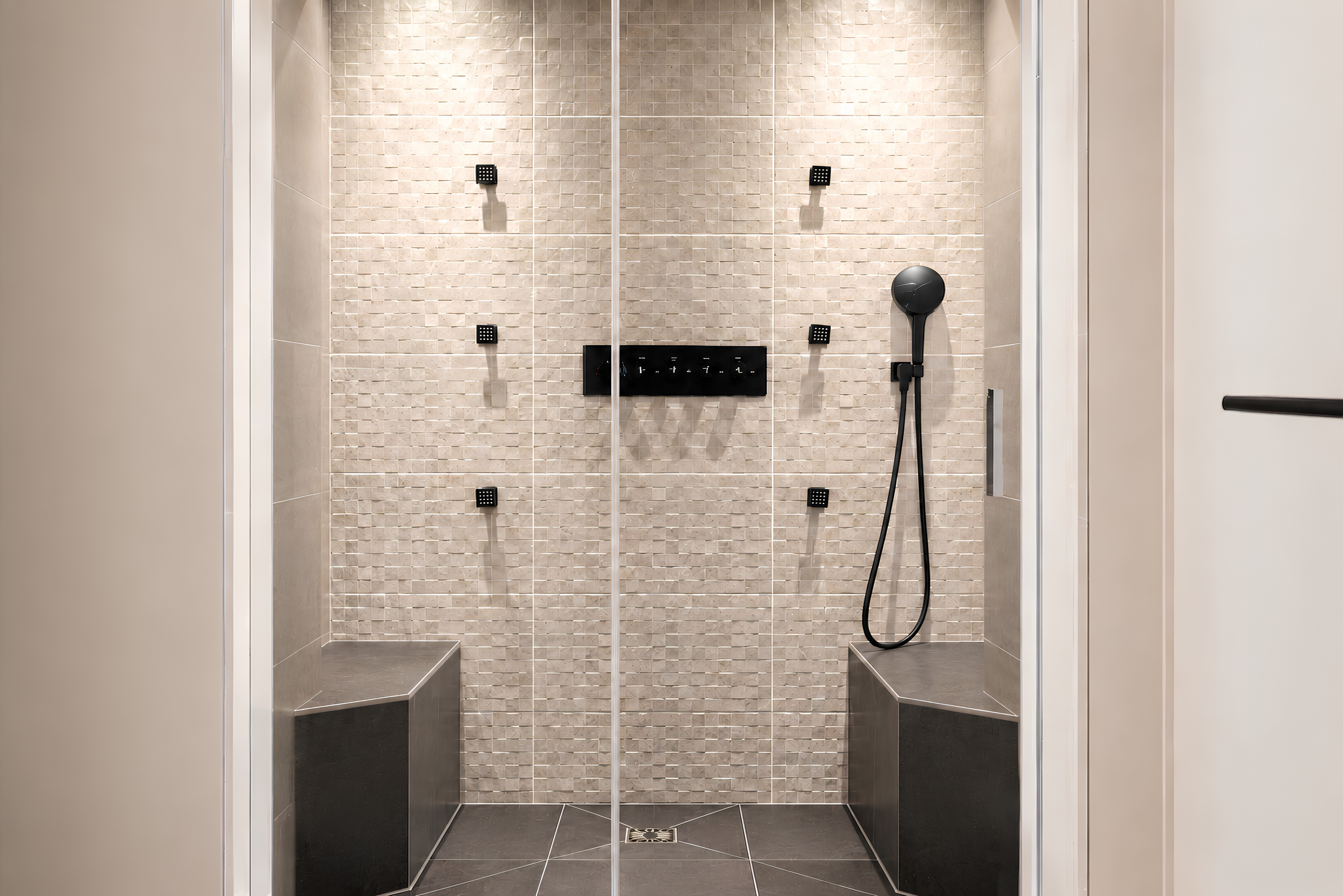 Bathroom 4, Hotel Mayflower Opera, Paris