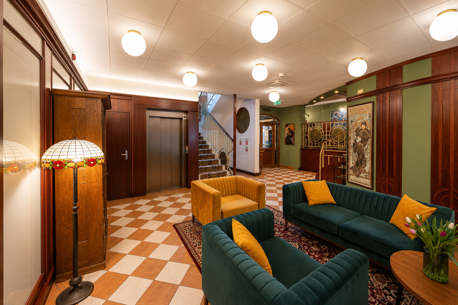 Public Area 3, Hotel Secesja, Kraków City