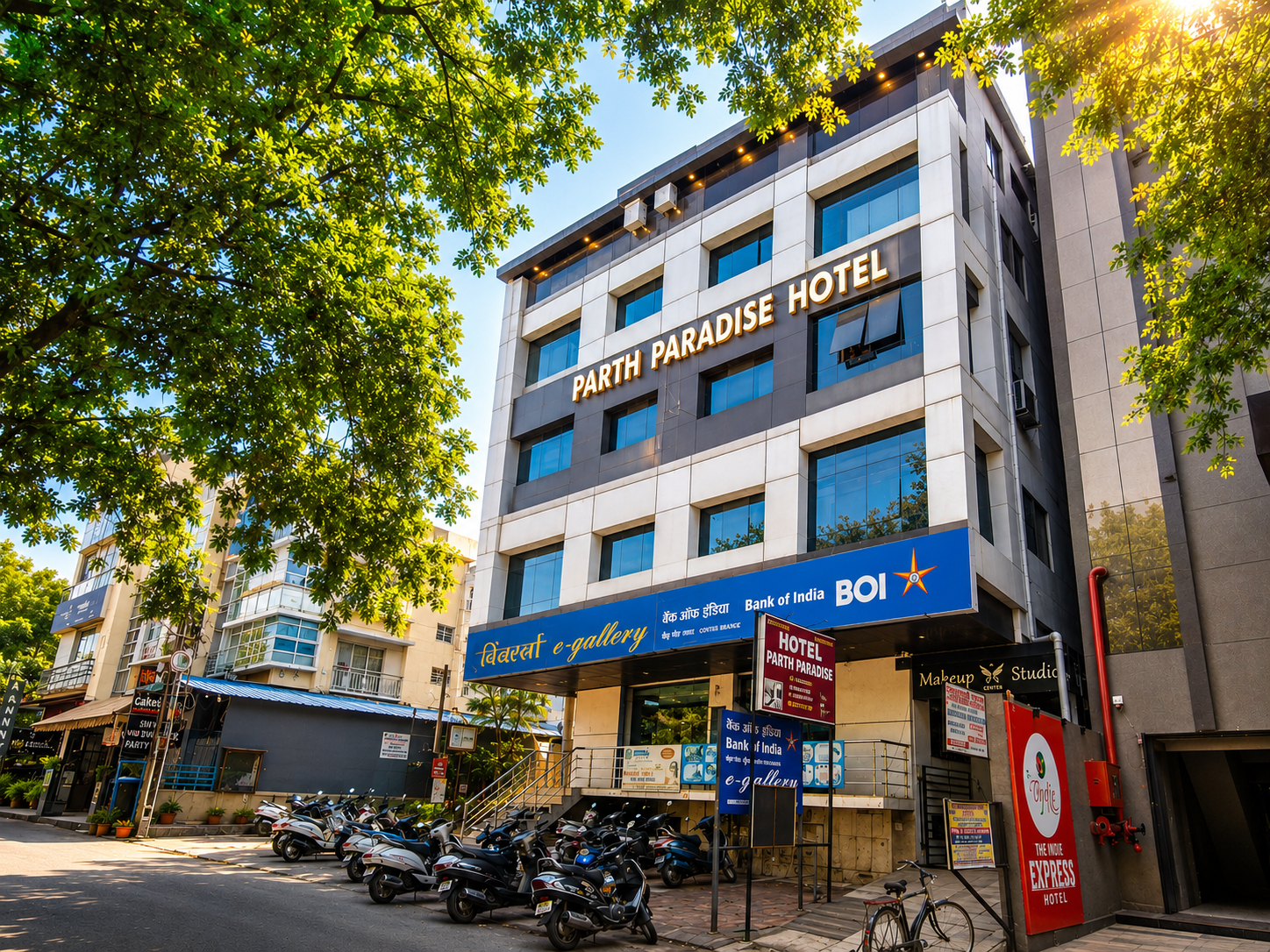 Exterior view 5, Parth Paradise Hotel, Indore
