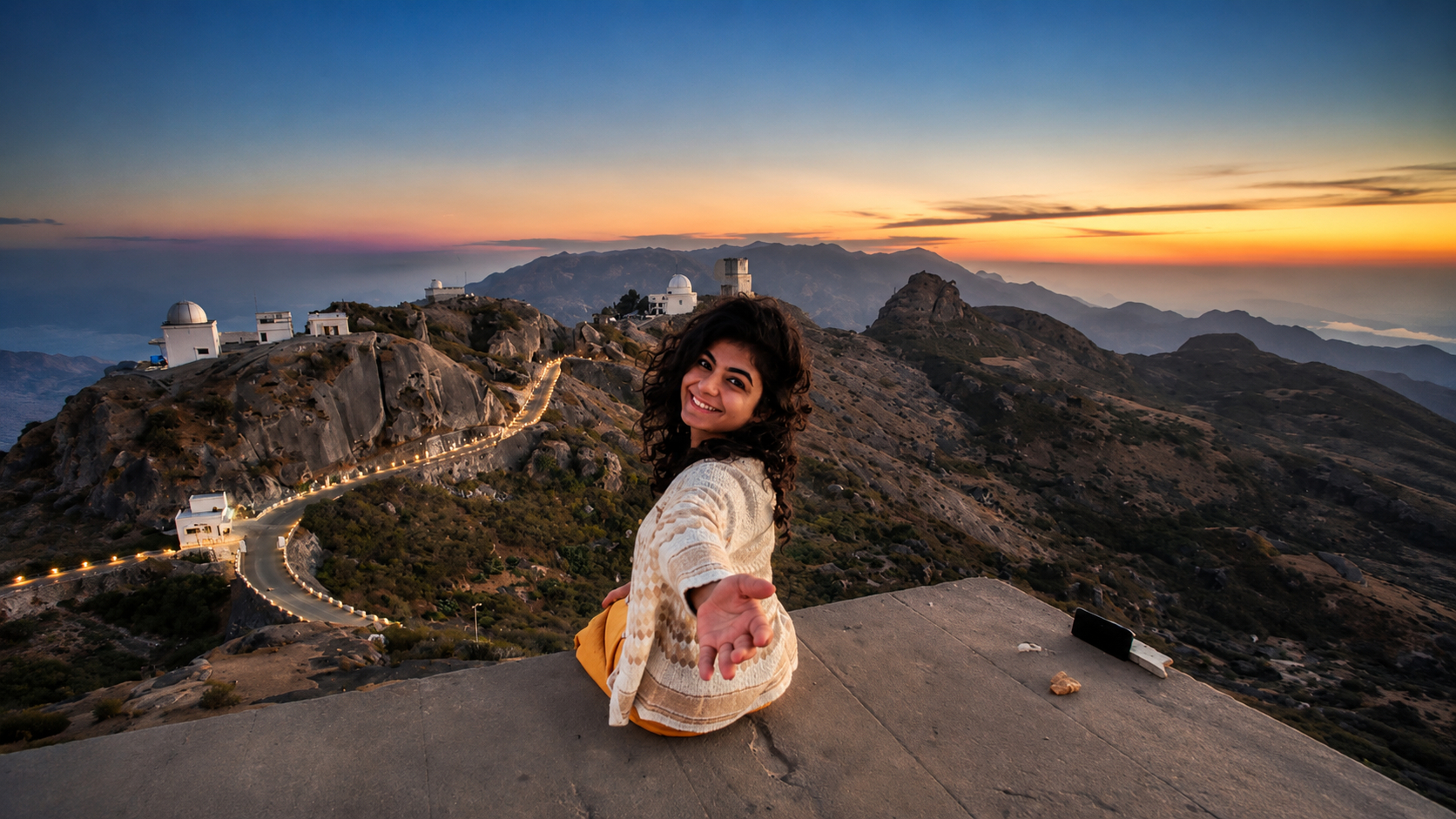 View 5, Guru Shikhar Heights - Highest Hotel in Mount Abu (5700 feet), Sirohi