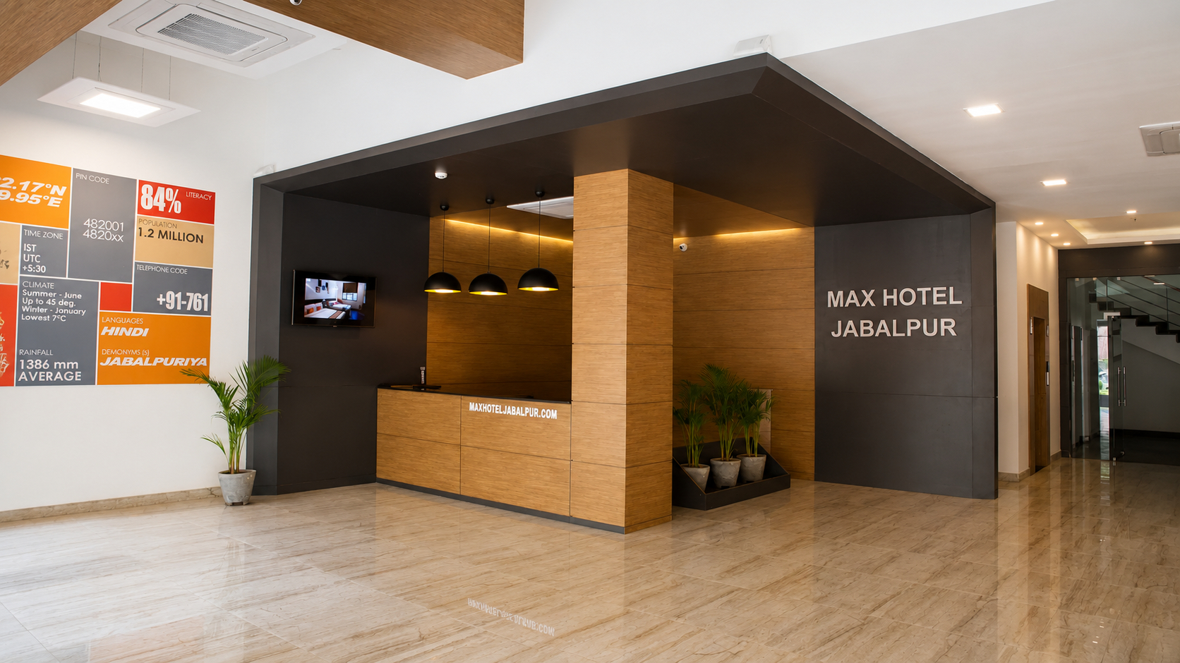Public Area 2, Max Hotels Jabalpur, Jabalpur
