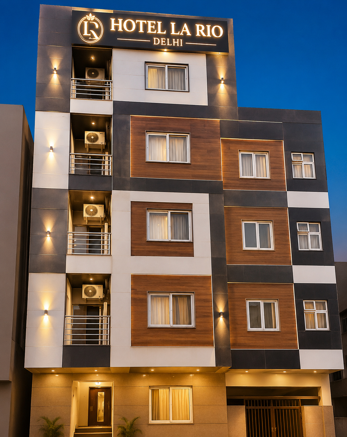 Exterior view 5, Hotel La Rio, Delhi