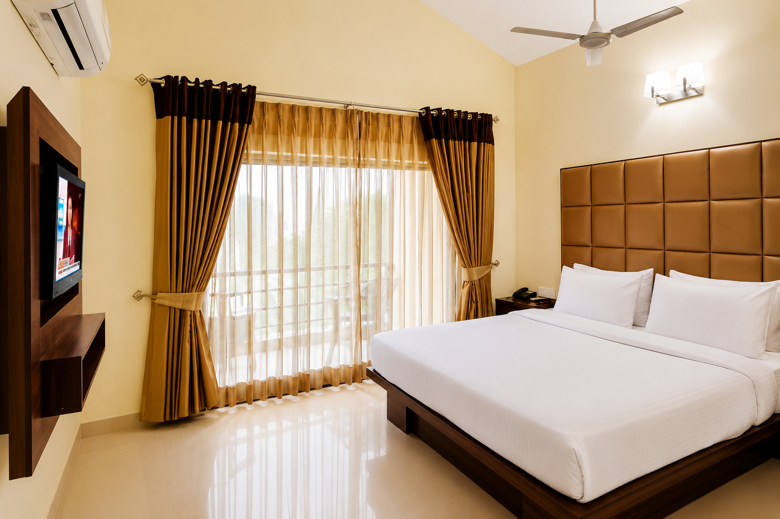 Bedroom 3, The Golden Suites & Spa Calangute Hotel, North Goa